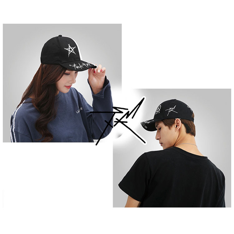 Hat men's summer Chaoren Korean duck cap female youth couple sun visor sun hat student hip hop sun hat