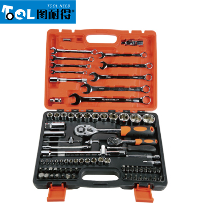 Авторемонт Тунаиде набор инструментов цилиндр гаечный ключ сочетание автомобиль ремонт небольшой набор цилиндр многофункциональный костюм пять золото инструмент